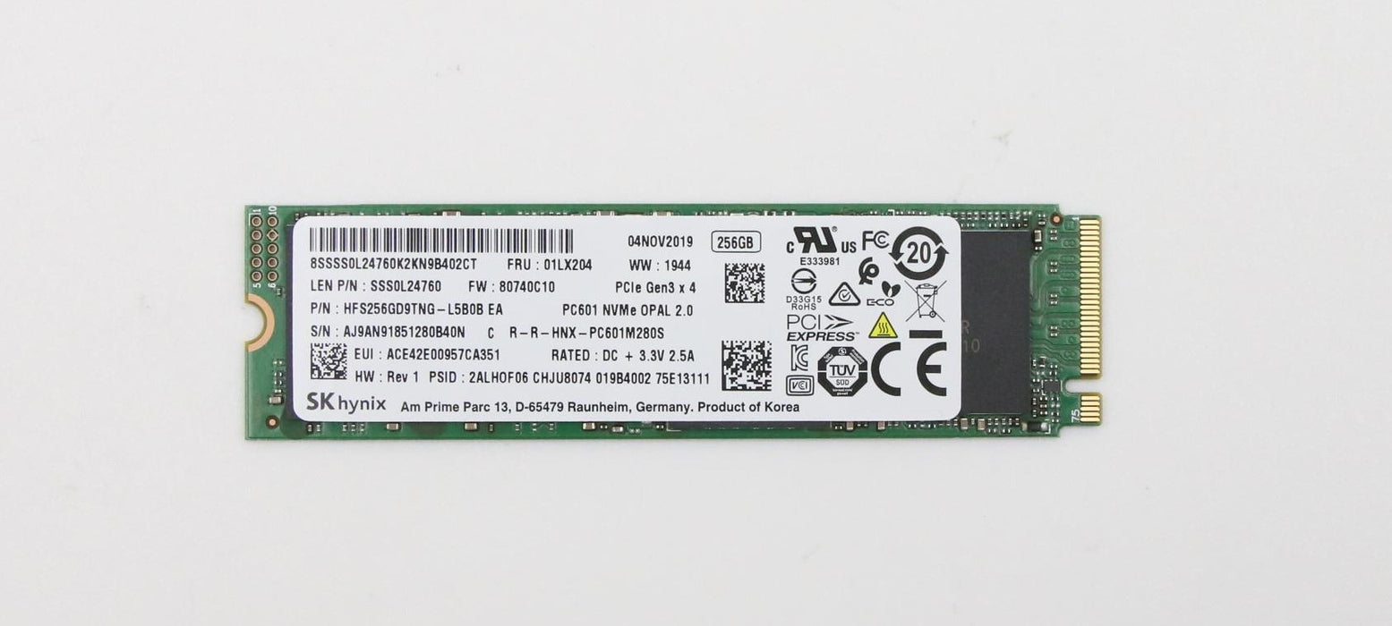 HFS256GD9TNG-L5B0B Hynix 256GB TLC PCI Express 3.0 x4 NVMe M.2 2280