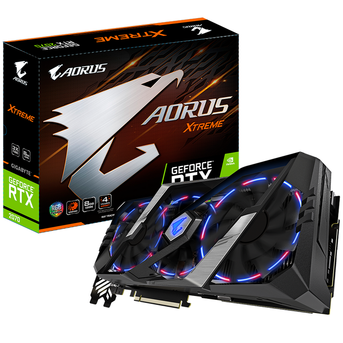 Gigabyte GeForce RTX 2070 AORUS XTREME 8GB