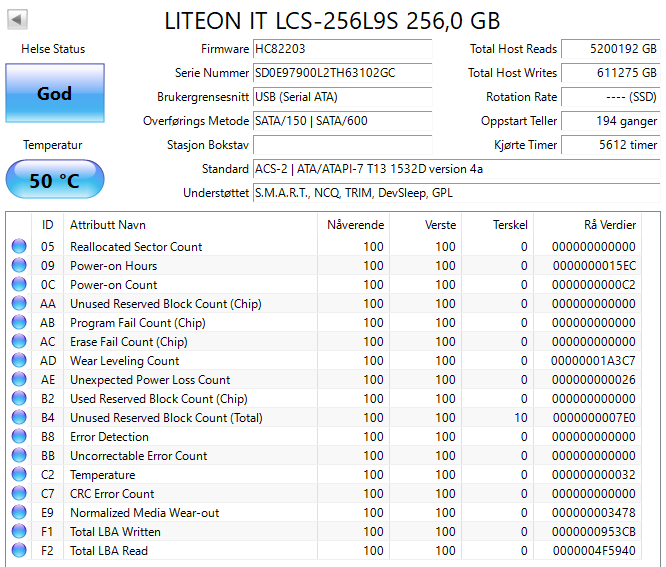 LCS-256L9S Lite On L9S Series 256GB MLC SATA 6Gbps 2.5" SSD