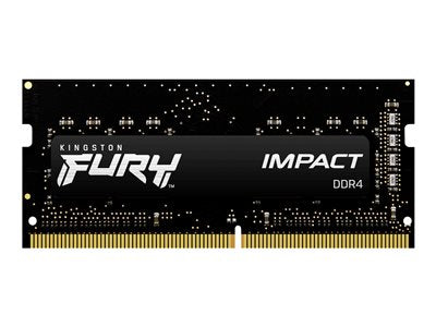 KF426S15IBK2/16 Kingston FURY Impact 8GB PC4-21300 DDR4-2666MHz Non-ECC Unbuffered CL15 260-Pin