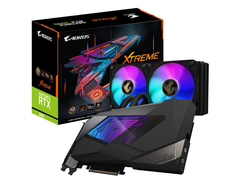 AORUS GeForce RTX 3080 XTREME WATERFORCE 10GB