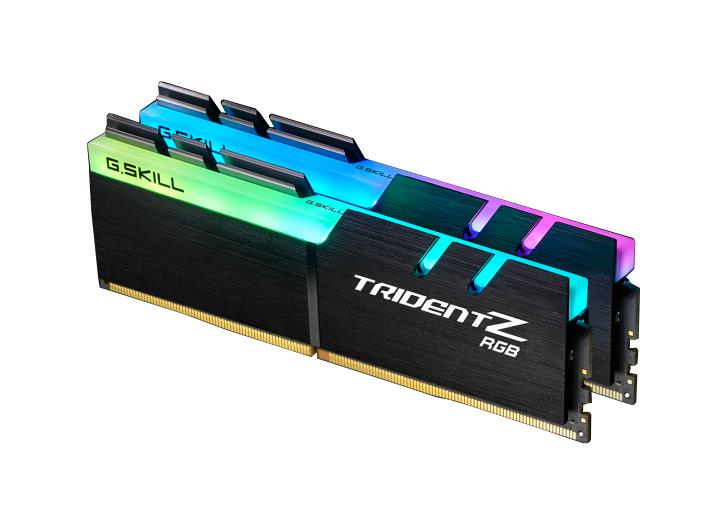 F4-2400C15D-16GTZRX G.Skill TridentZ RGB 16GB Kit (2 X 8GB) PC4-19200 DDR4-2400MHz non-ECC Unbuffered CL15 (15-15-15-35) 288-Pin