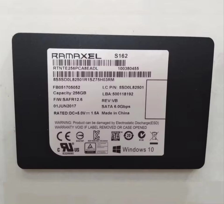 RTNTE256PCA8EADL Ramaxel 256GB SATA 6Gbps 2.5" SSD