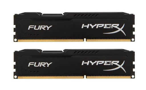 HX318C10FBK2/8 Kingston HyperX FURY Black Series 8GB Kit (2 X 4GB) PC3-14900 DDR3-1866MHz non-ECC Unbuffered CL10 240-Pin DIMM - Rebuild IT