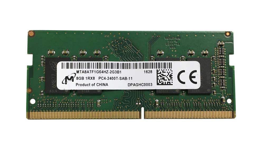 MTA8ATF1G64HZ-2G3E1 Micron 8GB PC4-19200 DDR4-2400MHz non-ECC Unbuffered CL17 260-Pin