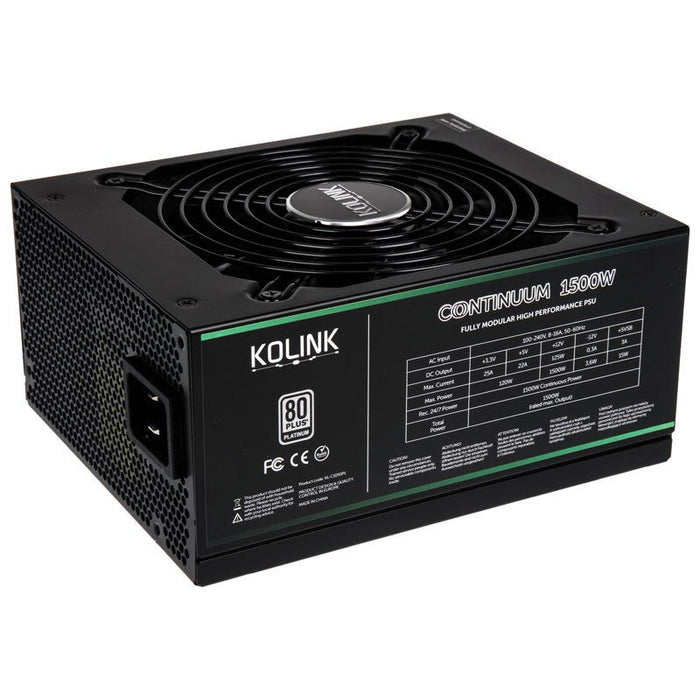 Kolink Continuum 1500W, 1500W PSU