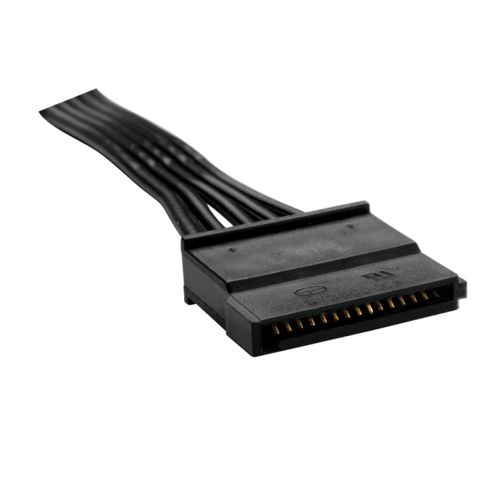 EVGA BQ - Flat Black Ribbon Cable SATA with 4 connectors