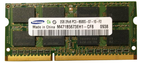 M471B5673EH1-CF8 Samsung 2GB PC3-8500 DDR3-1066MHz non-ECC Unbuffered CL7  204-Pin