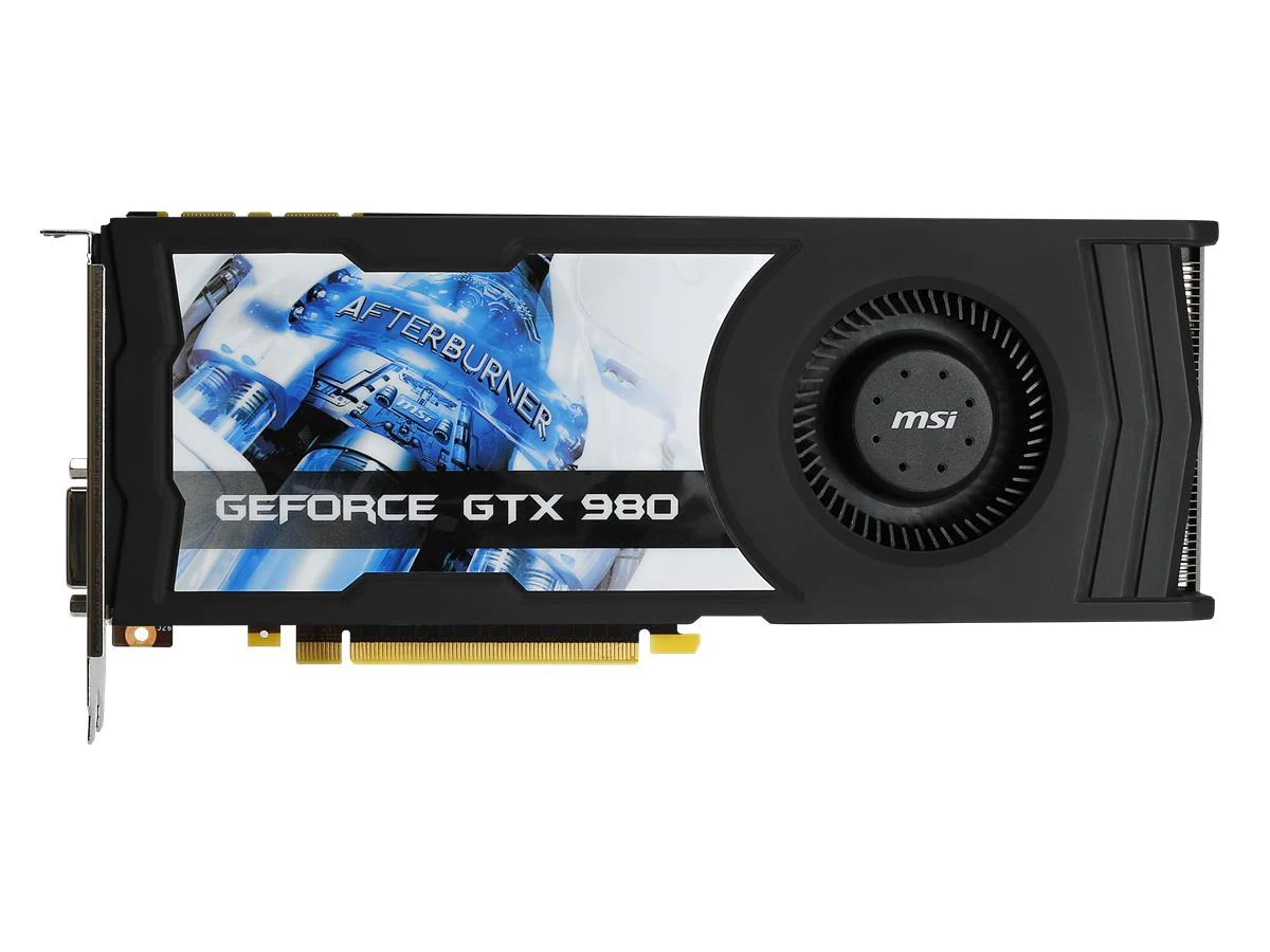 MSI GeForce GTX 980 4GB Afterburner — Rebuild IT