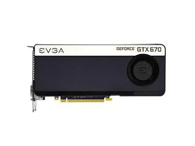 EVGA GeForce GTX 670 2GB PhysX CUDA