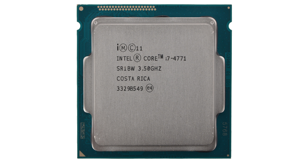 Intel Core i7-4771 3.5GHz - Socket LGA1150